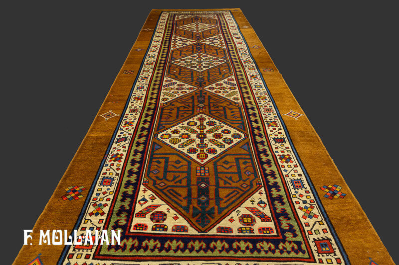 Tappeto Antico Splendido Di Corridoio Persiano di Sarab n°:17759422